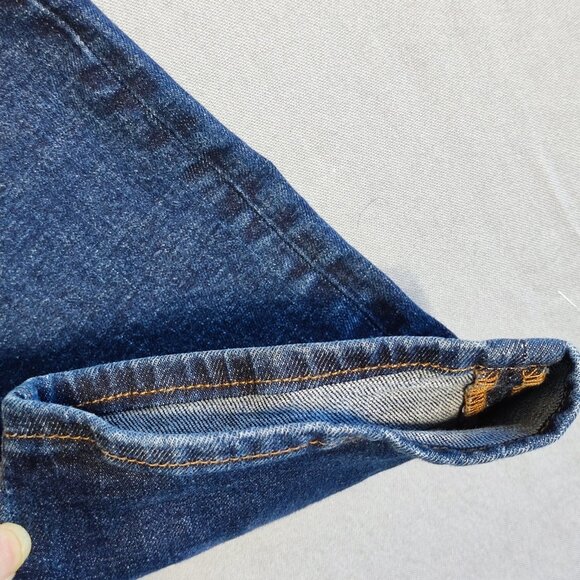 GAP Denim jeans slim fit men's size 34 X 32 ink blue classic style - Picture 9 of 14